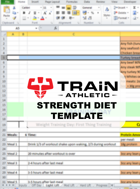 Strength Diet Template